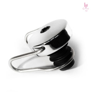 STOPPER pour champagne – Inox – Etroit (2x)